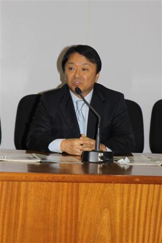 O Palestrante George Tomita da RGT International